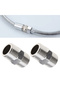 2 Pcs Shower Hose Extension Pipe Universal Hose Extender Bathroom Accessories For DIY Showers Bathro - 4