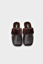 Elyse Women's Closed Gondola Furry Slippers - 5