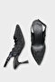 Mirella Pointed Toe Full Stone Women's Wedding Shoes - 5