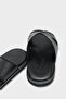 Wendell Wide Band Genuine Leather Men's Slippers - 5
