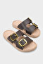 Clarita Eva Double Buckled Women Slipper
