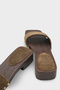 Fredrika Genuine Leather Suede Women's Clogs Slippers - 5