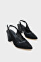 Nona 145 Women's Heeled Stone Slingback Shoes