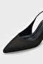 Moina Pointed Toe Mid-Heeled Women's Shoes with Back Strap - 2