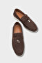Genuine Leather Suede Men's Loafer Shoes - 2