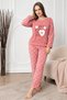 Winter Fleece Pajama Set 3014 - 2