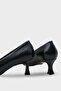 Mirabel Pointed Toe Buckle Mid-Heeled Women's Shoes - 3