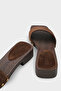 Fredrika Genuine Leather Suede Women's Clogs Slippers - 5