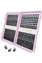T50 384PCS 384PCS Eyelash Extension Book (with D-Curl Technology) – Ultra-Thick, Multiple Lengths Av - 2