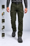 Khaki Men's Cargo Pants Tactical Outdoor Combat Pocket