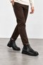 Rene Men's Genuine Leather Chelsea Boots - Black - 2