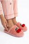 Women's House Slippers Cherry House Slippers Winter Slippers Guest Slippers Furry Slippers - 5