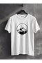 Nature and Mountain Silhouette Printed 100% Cotton Unisex T-Shirt - 2