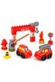 Fire Rescue Building Blocks Playset – 35 PCS Fire Truck & Emergency Scene Set for Kids