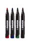 Permanent Red Marker Round Tip 3MM - 2