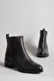 Select 240626 genuine leather women's heel boots black