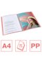 Colour Breeze presentation folder, PP, A4, 40 coral sheets - 2
