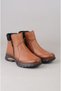 Seç 680 Genuine Leather Anatomic Women's Boots Brown - 4