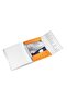 Plastic map with 12 compartments, metallic orange, WOW - 2