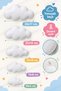 Baby Kids Room Sky Cloud Wall Decoration - 5