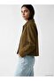 Shirt Collar Suede Look Women's Jacket (W6) - 2