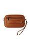 Clutch Bag Leather Taba Portfolio Waterproof - 5