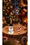 Miyuki Beads Handmade Candy Cane and Snowman Earrings New Year Christmas Noel - 4