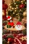 Miyuki Beads Handmade Teddy Bear and Santa Claus Earrings New Year Christmas Xmas 1 - 3