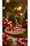 Miyuki Beads Handmade Teddy Bear and Candy Cane Earrings New Year Christmas Noel - 2