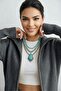 Turn-Down Collar Zippered Smoked Knitwear Women's Cardigan - 3