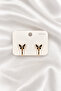 Steel Children's Earrings - Clip-On (Non-Pierced) - Butterfly Model - for Non-Pierced Ears