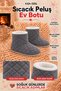 Women's Fluffy Wool Slippers Winter House Boots House Shoes Soft Silent Sole - 3