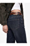 Cotton Straight-Leg Pocketed Buttoned Regular Waist Barrel Denim Trousers - Barrel Jeans - 4