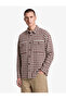 Comfortable Fit Embroidered Pocketed Long Sleeve Classic Collar Plaid Lumberjack Shirt - 2