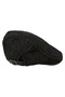 Premium Denim British Style Flat Cap - Adjustable Side Buckle Cotton Duckbill Cap Flat Hat - 8