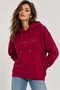 Organic Cotton Relaxed Cut Shipping Logo Hooded Sweatshirt