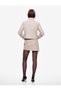A-Line Asymmetrical Mini Skirt with Fabric Detail - 4