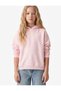 Brushed Star-Studded Long-Sleeve Oversize Hooded Sweatshirt - 2