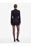 A-Line Regular Waist Regular Fit Cotton Jacquard Mini Skirt - 4