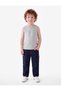Crew Neck Cotton Blend Sleeveless Tank Top