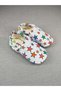 Baby Girls Boys Knitted Fabric Ergonomic Home Nursery Booties Slippers Shoes — Starry Gray