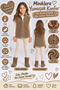 Girl's Zippered Plush Soft and Warm Daily Vest Ak4122 - 2