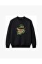 St. Patrick's Day Tabby Cat Embroidered Crew Neck Sweatshirt Unisex - 2