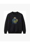 Memento Mori Gothic Embroidered Crew Neck Sweatshirt Unisex - 2