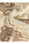 Timeless Clothing & Timeless Choices Teddy Bear Embroidered Baby Blanket 80X80 cm - 3