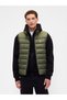 V-Frch Logo Ltwt Puffer Vest Men's Green Vest 790584000