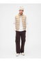 V-Frch Logo Ltwt Puffer Vest Men's Beige Vest 790584002 - 4