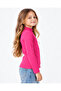Boys Girls Ribbed Half High Neck Long Sleeve Basic Blouse - 2