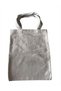 Handmade Grey Color Eye Punch Embroidery Linen Multi-Purpose School / Beach / Travel Shoulder Bag 36*43 cm - 7