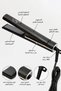 Black Multi-Temperature Hair Straightener, Wide Ceramic Plate 2-in-1 Flat Iron for Straightening & Curling, Professional Home Hair Styling Iron - 3